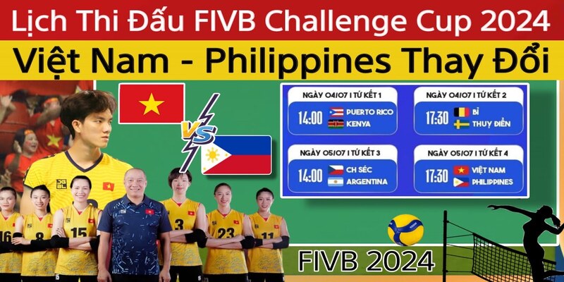 Lịch thi đấu bóng chuyền với đầy đủ các giải đấu