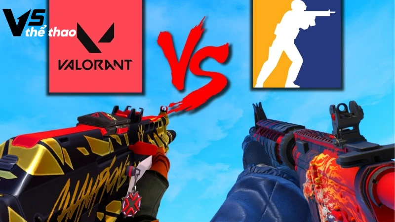 Counter Strike 2 vs VALORANT 1