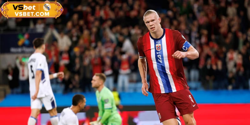 Haaland hoàn thành xuất sắc nhiệm vụ với đội tuyển quốc gia