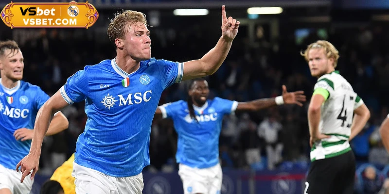 Højlund là tương lai Napoli sẵn sàng mua đứt