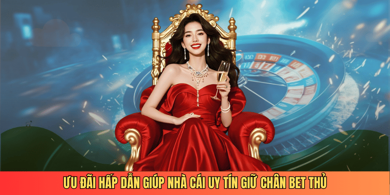  Ưu đãi hấp dẫn giúp nhà cái uy tín giữ chân bet thủ